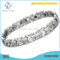 Hot selling fashion long chain bracelet,silver circle chain bracelet jewelry